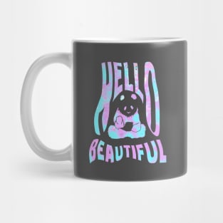 Hello Beautiful Panda Mug